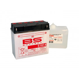 Batterie BS 51814 conventionnelle livrée avec pack acide
