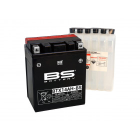 Batterie BS BTX14AH-BS sans entretien livrée avec pack acide