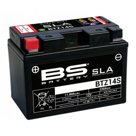 Batterie BS BTZ14S SLA sans entretien activée usine