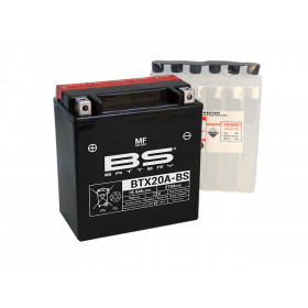 Batterie BS BTX20A-BS sans entretien livrée avec pack acide