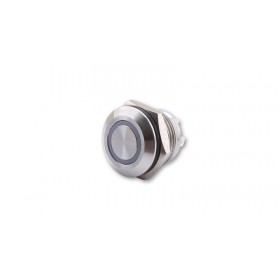 Bouton HIGHSIDER inox avec anneau lumineux LED (M12)