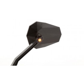 Rétroviseur HIGHSIDER Stealth-X2 avec clignotant LED