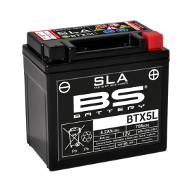 Batterie BS BTX5L SLA sans entretien activée usine