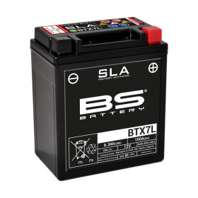 Batterie BS BTX7L SLA sans entretien activée usine
