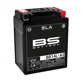 Batterie BS BB14L-A2 SLA sans entretien activée usine