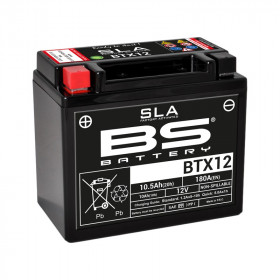 Batterie BS BTX1 2SLA sans entretien activée usine