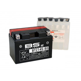 Batterie BS BTZ14S-BS sans entretien livrée avec pack acide