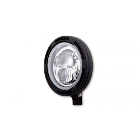 Phare LED HIGHSIDER Frame-R2 Type 7 - 5 3/4" noir montage par le bas