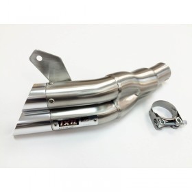 Silencieux IXIL Dual Hyperlow L2X inox / alu poli - Honda CB600F-S