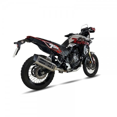 Silencieux IXIL MXT inox / alu noir - Yamaha Ténéré 700