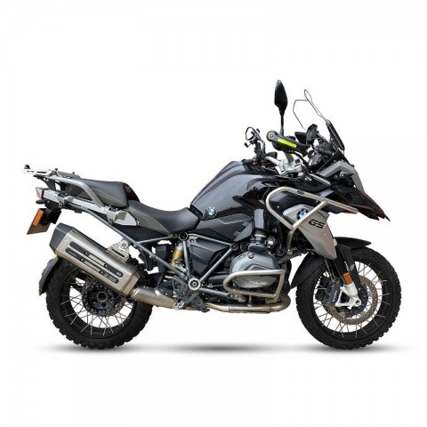 Silencieux IXIL MXT inox / alu noir - BMW R1200GS