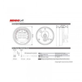 Compteur digital OKOS DL-04 - BMW R Nine T