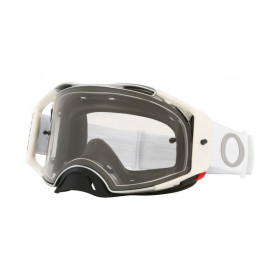 Masque OAKLEY Airbrake MX - Tuff Blocks White écran clair