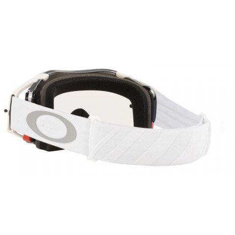 Masque OAKLEY Airbrake MX - Tuff Blocks White écran clair