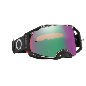 Masque OAKLEY Airbrake MX - Tuff Blocks Black Gunmetal écran Prizm MX Jade