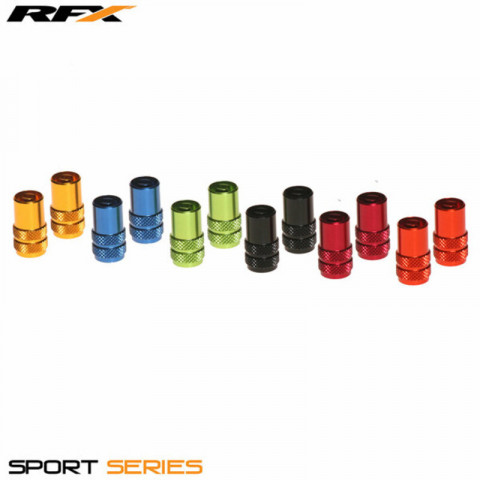 Capuchons de valve RFX sport avec clé de valve (Doré) 2pcs