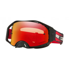Masque OAKLEY Airbrake MX - Black Tread écran Prizm MX Torch