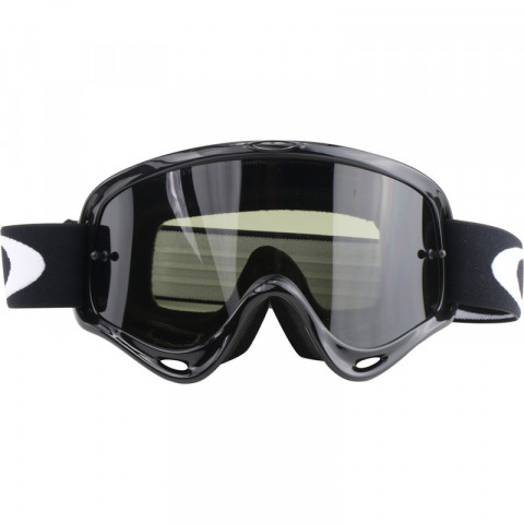 Masque OAKLEY XS O Frame MX Sand Jet Black écran Dark Grey + transparent