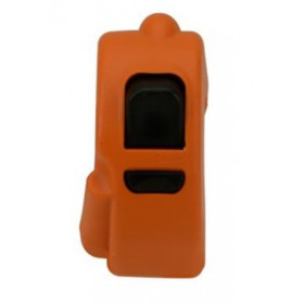 Commutateur coupe-contact Tommaselli orange pour guidons  Ø21,95 à 22,30mm