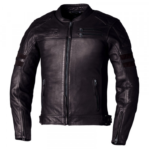 Veste RST Hillberry2 cuir CE homme - Marron