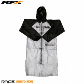 Imperméable long RFX Race (Transparent/Noir) - taille L
