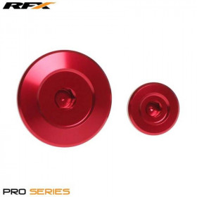 Jeu de bouchons de distribution de moteur RFX Pro (Rouge) - Suzuki RMZ250/450