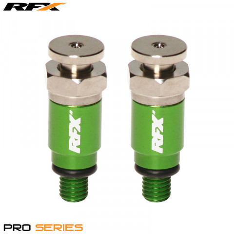 Purgeurs de fourche RFX Pro M5x0,8 (Vert) Kayaba/Showa