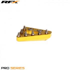 Embout de rechange solide CNC de levier de frein arrière RFX Pro (Jaune)