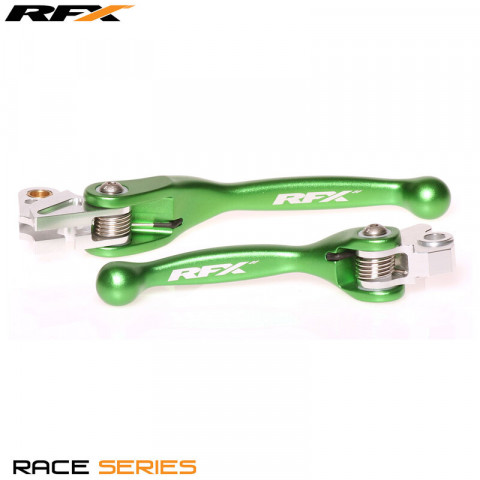 Ensemble de leviers flexibles forgés RFX Race (Vert)