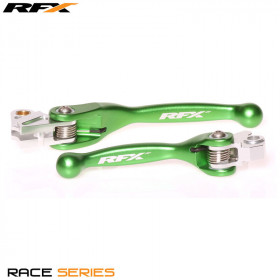 Ensemble de leviers flexibles forgés RFX Race (Vert)