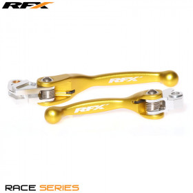 Ensemble de leviers flexibles forgés RFX Race (Jaune)