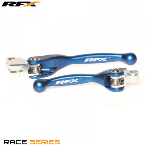 Jeu de leviers flexibles forgés RFX Race (Bleu) - Yamaha YZ65/ 85