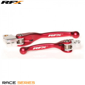 Ensemble de leviers flexibles forgés RFX Race (Rouge)