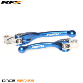 Ensemble de leviers flexibles forgés RFX Race Bleu