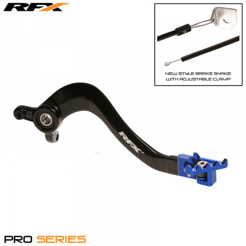 Levier de frein arrière RFX Pro FT (Noir/Bleu) - Husqvarna TC85