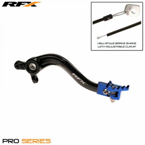 Levier de frein arrière RFX Pro ST (Noir/Bleu) - Husqvarna TC65