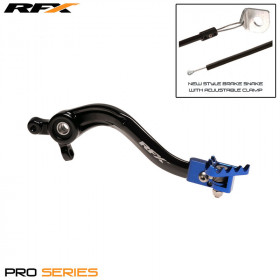 Levier de frein arrière RFX Pro FT (Noir/Bleu)