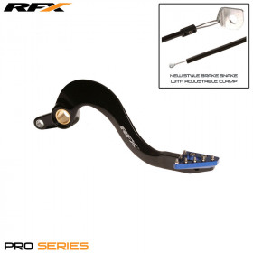 Levier de frein arrière RFX Pro ST (Anodisé dur noir/bleu) - Yamaha YZF/WRF 450