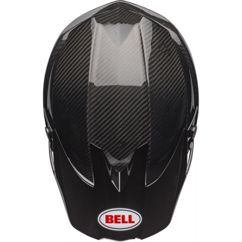 Casque BELL Moto-10 Spherical Solid - Noir/Blanc