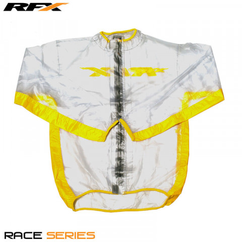 Veste de pluie RFX sport (Transparent/Jaune) - taille M