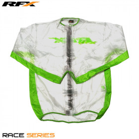 Veste de pluie RFX sport (Transparent/Vert) - taille M