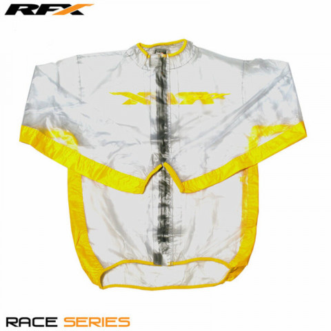 Veste de pluie RFX sport (Transparent/Jaune) - taille L