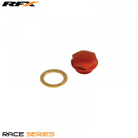 Bouchon de remplissage d'huile RFX Race (Orange) - remplacement du bouchon de remplissage d'huile KTM SX65