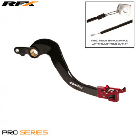 Levier de frein arrière RFX Pro FT (Noir/Rouge) - Honda CRFX250