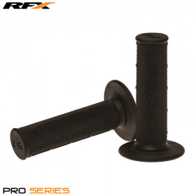 Paire de poignées bi-composant RFX Pro Series noires  (Noir/Noir)