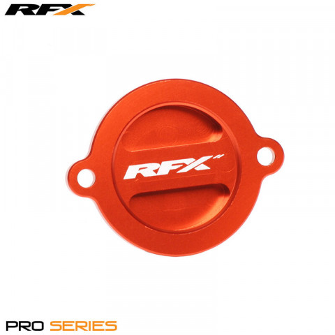 Couvercle de filtre à huile RFX Pro (Orange)