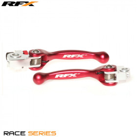 Jeu de leviers flexibles forgés RFX Race (Rouge) AJP Trials Tous les modèles (Mais pas Sherco)