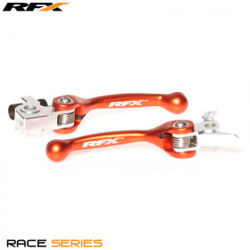 Ensemble de leviers flexibles forgés RFX Race (Orange) - KTM Divers freins Brembo / embrayages Brembo