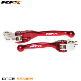 Ensemble de leviers flexibles forgés RFX Race (Rouge) Brembo