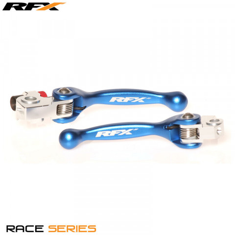 Ensemble de leviers flexibles forgés RFX Race (Bleu)